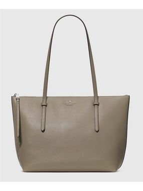 New Kate Spade All Day Large Tote Delicate Pebble Leather Oyster Shell